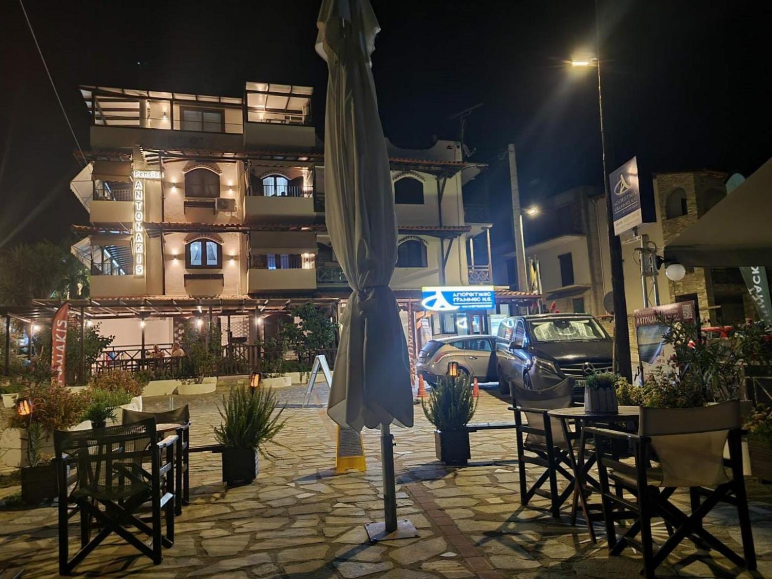 Pension Antonakis Ouranoupolis Greece Buitenkant foto
